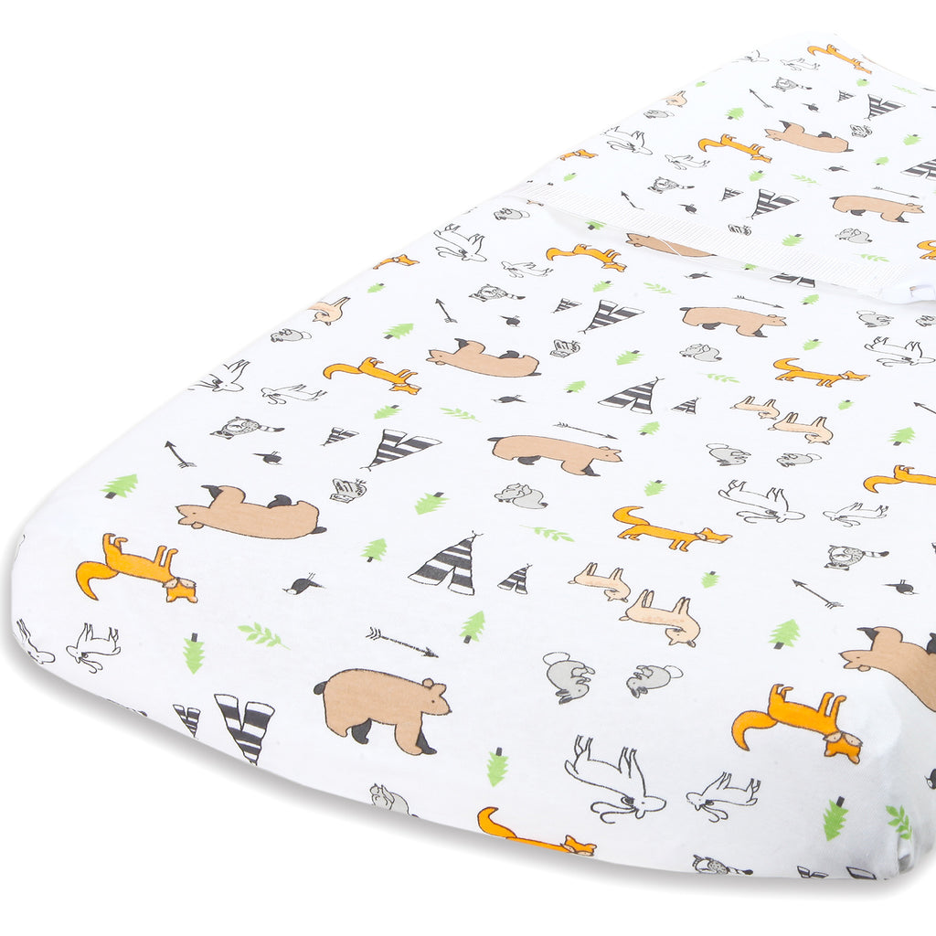 Cotton Jersey Changing Pad Covers – Woodlands