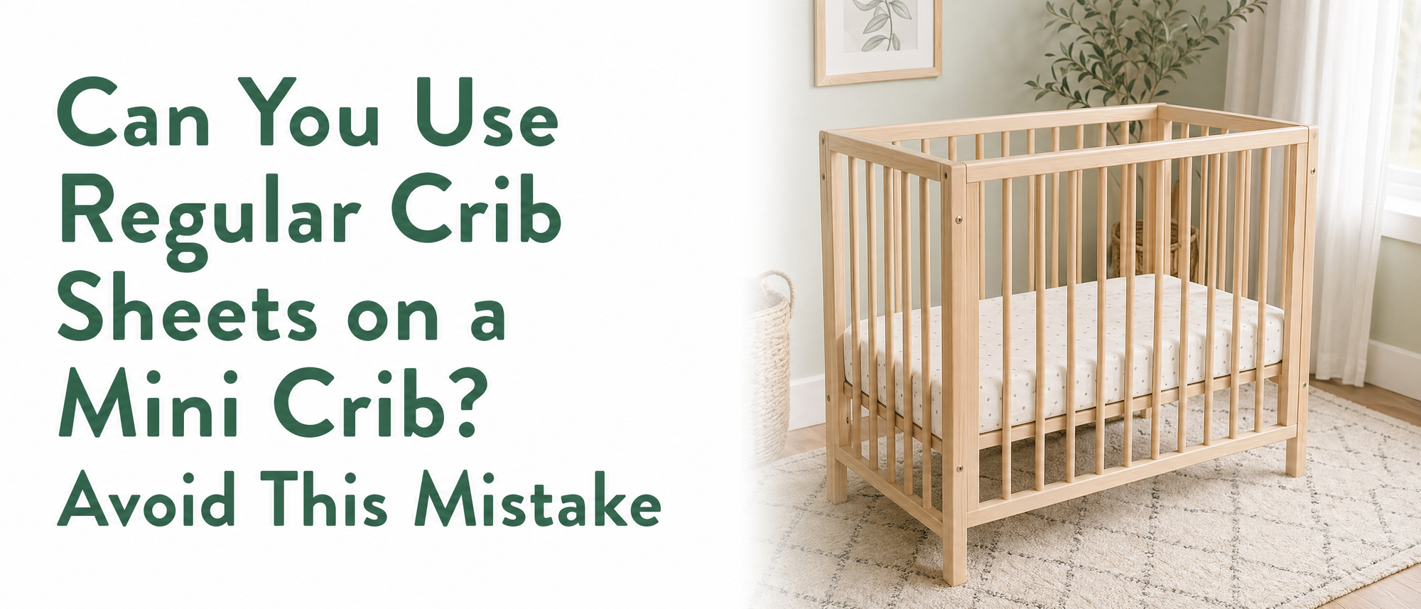 Can You Use Regular Crib Sheets on a Mini Crib? Avoid This Mistake