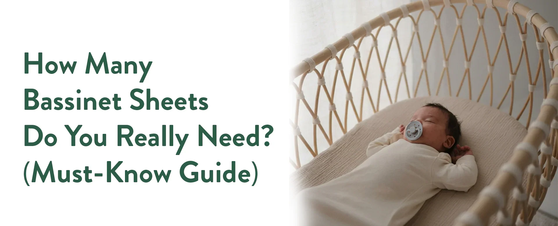 How Many Bassinet Sheets Do You Really Need? (Must-Know Guide)