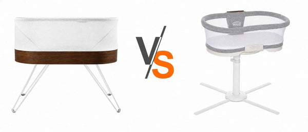 An image of snoo vs halo bassiNests