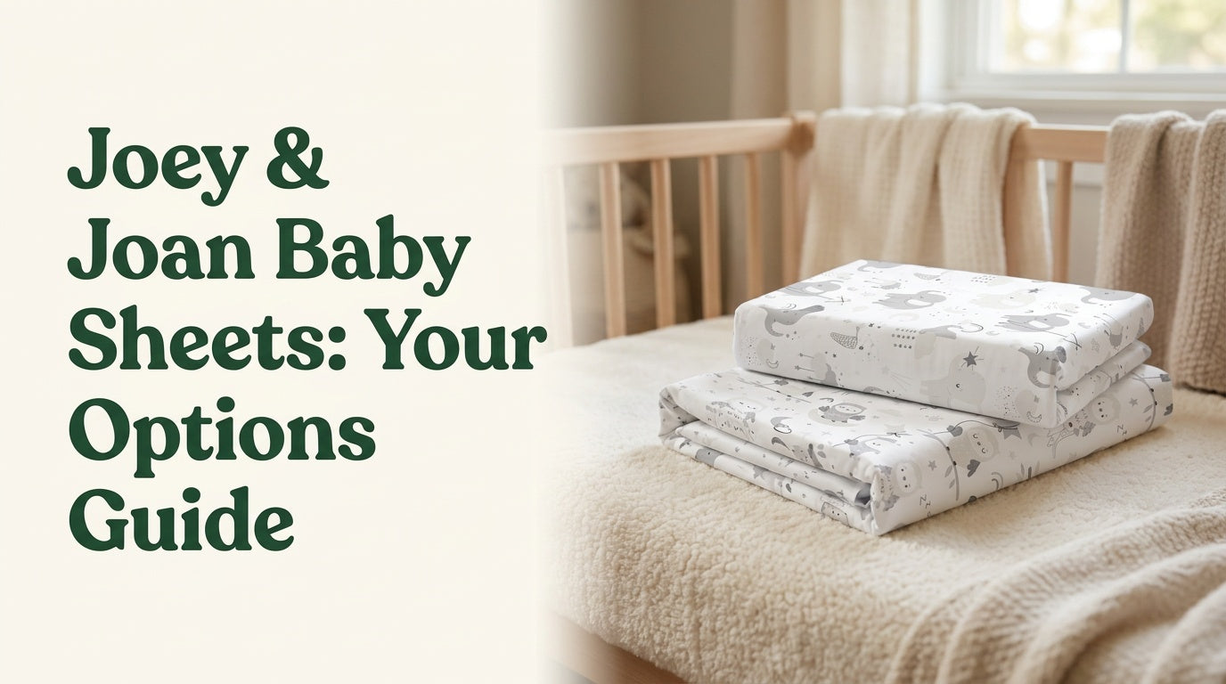 Joey & Joan Baby Sheets options