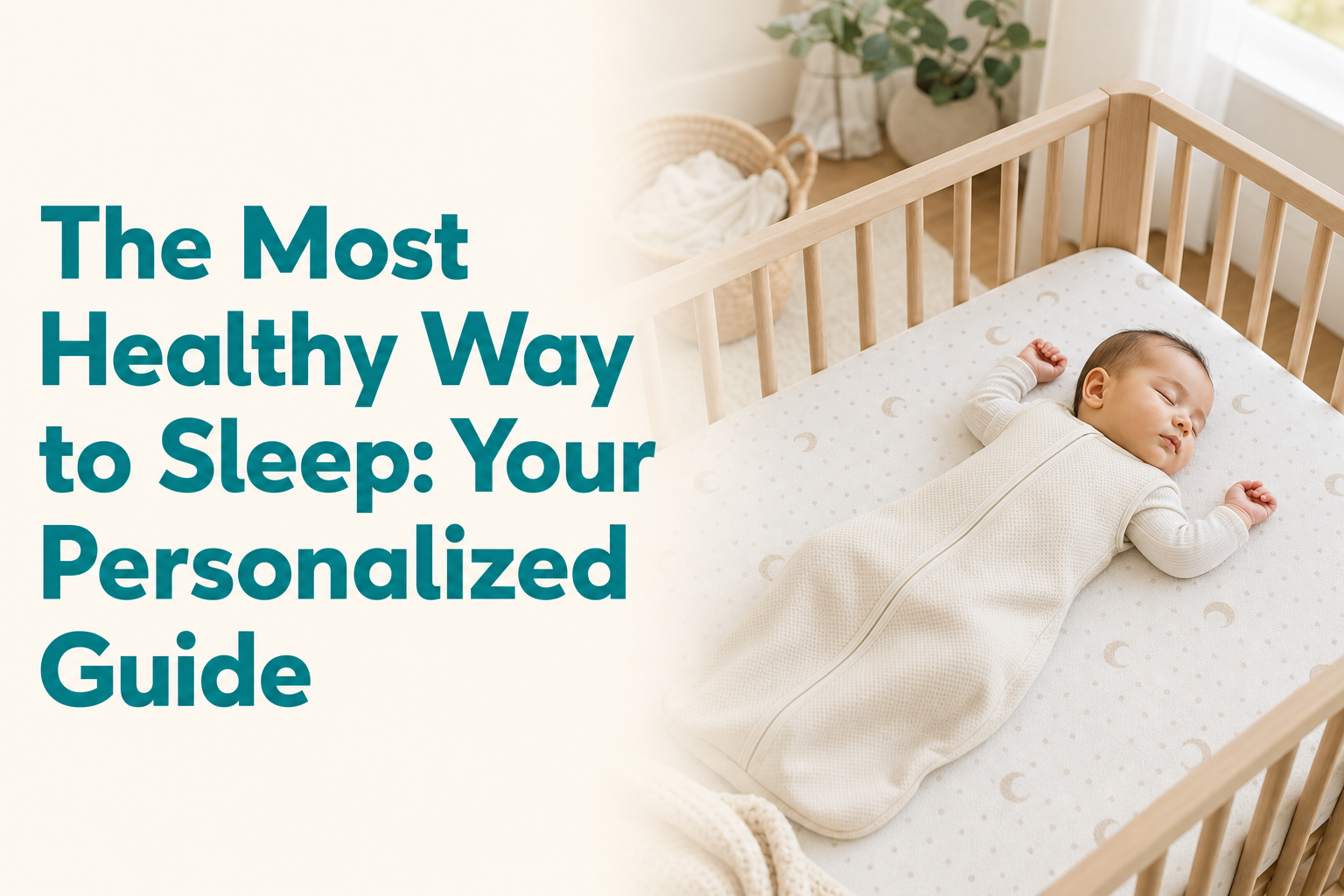 most healthy way to sleep