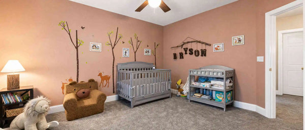 An image showing complete nursery setup