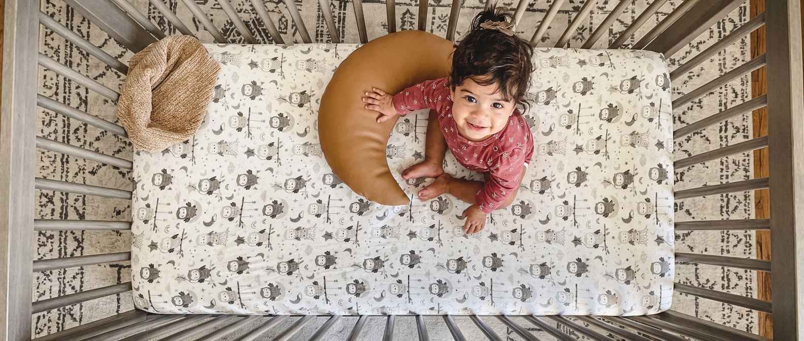 Fitted bassinet sheet