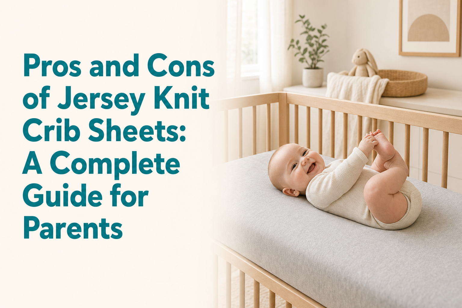 what are the pros and cons of jersey knit crib sheets