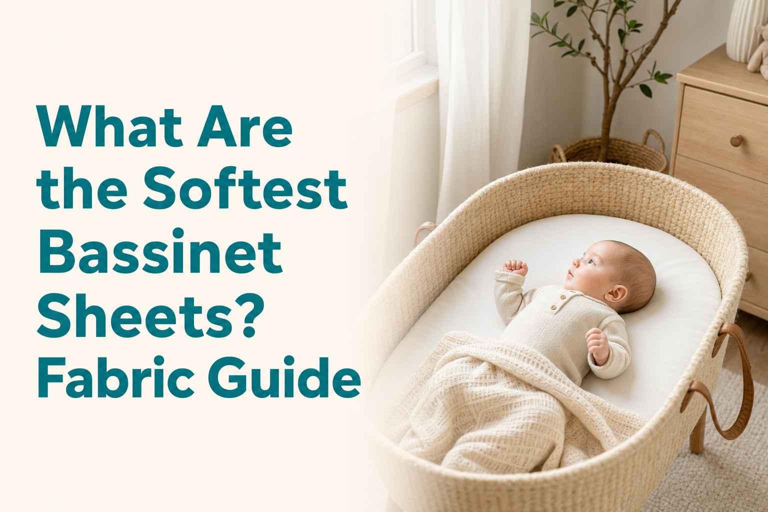 What are the softest bassinet sheets available?