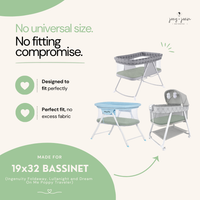 BABY JOY 3-in-1 Bedside Bassinet Sheets