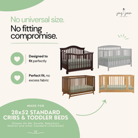 28" x 52" - Crib Sheets