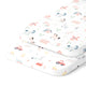 Bassinet Fitted Sheets for Chicco LullaGo Anywhere, 14 x 29 Mattress Pad (2 Pack)