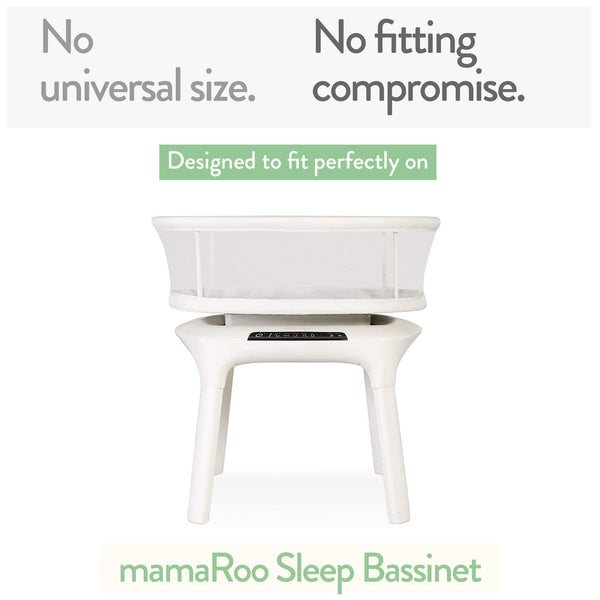 Bassinet Sheets for 4moms Mamaroo Sleep Bassinet - Fits 18 x 30 Inch Oval Bassinet Mattress – Farm Animals  (2 Pack)