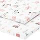 Fitted Travel Crib Sheets for Baby Bjorn Travel Crib Light (24 x 42 Inch) Farm Animals (2 Pack)