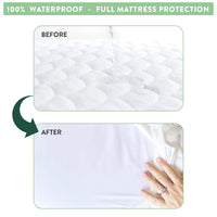 Guava Lotus Travel Crib Waterproof Mattress Pad Covers