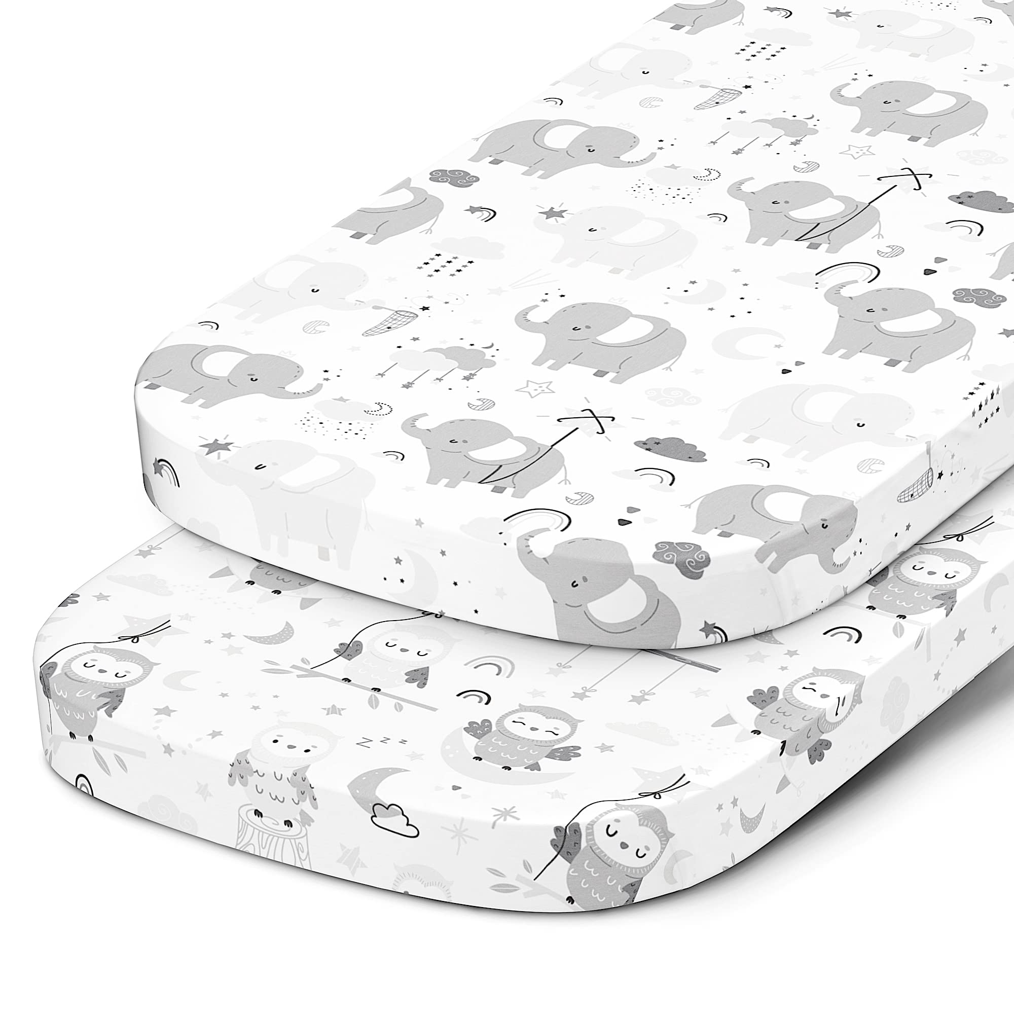 Fitted Sheets for Maxi COSI Iora Bedside Bassinet (33 x 20 Inch)