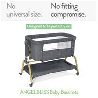 Waterproof Mattress Pad Cover for ANGELBLISS Baby Bassinet (21 x 33 inch) - 2 Pack