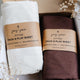 Fitted Sheets for Baby Bjorn Travel Crib Light (24 x 42 Inch) - Cream + Brown (2 Pack)