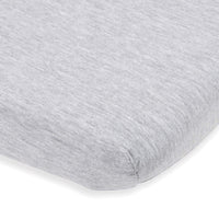 Fitted Sheets for 4moms Breeze Plus Playard & Breeze Go Playard (30 x 43 Inch)  – Heather Grey (2 Pack)