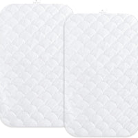 Waterproof Mattress Pad Cover for Baby Delight Beside Me Dreamer Bassinet (21 x 33 inch) – 2 Pack