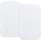 Waterproof Mattress Pad Cover for ANGELBLISS Baby Bassinet (21 x 33 inch) - 2 Pack