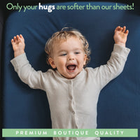 Fitted Sheets for Maxi COSI Iora Bedside Bassinet (33 x 20 Inch) – Mustard Yellow + Burnt Orange (2 Pack)