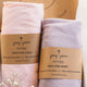 Fitted Sheets for Mini Portable Cribs Including Dream on Me, Delta Porta Crib and Arms Reach Ideal Cosleeper (24 x 38 inch)  – Pale Pink + Lilac (2 Pack)