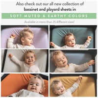 Fitted Sheets for Dream on Me Travel Light Playard (24 x 42 inch) – Pink Chevron & Bows (2 Pack)