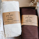 Cotton Jersey Fitted Sheets for Standard Cribs and Toddler Beds (28 x 52 inch)  – Cream + Brown (2 Pack)