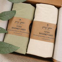 Fitted Sheets for Maxi COSI Iora Bedside Bassinet (33 x 20 Inch) – (2 Pack)