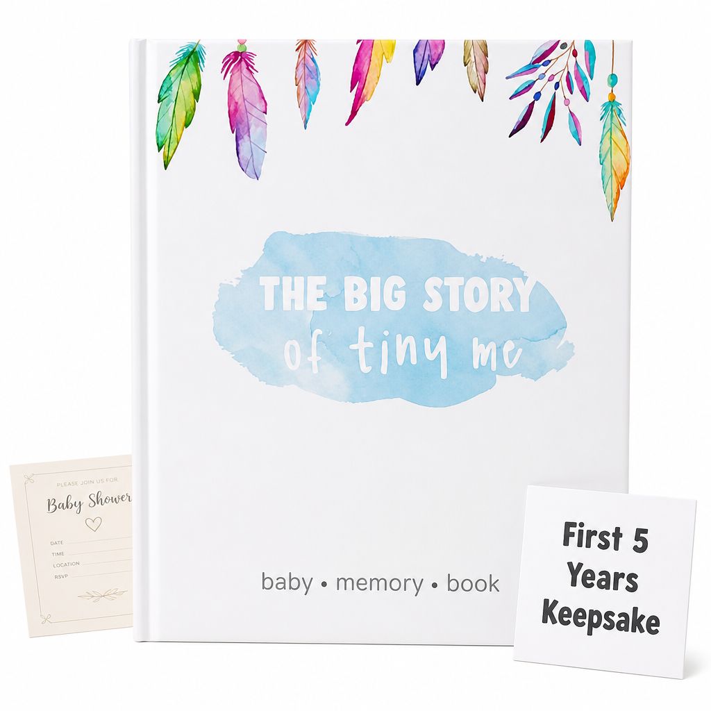 Baby Memory Book First 5 Years - Gender Neutral