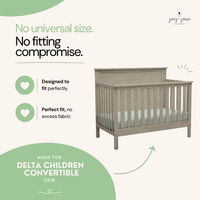 Delta Children Convertible Crib Sheets