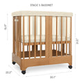 Nest Convertible Crib Bassinet