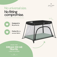Dream on Me Travel Light Playard Sheets