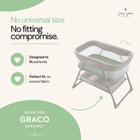 Graco 20" x 30" - Bassinet Sheets