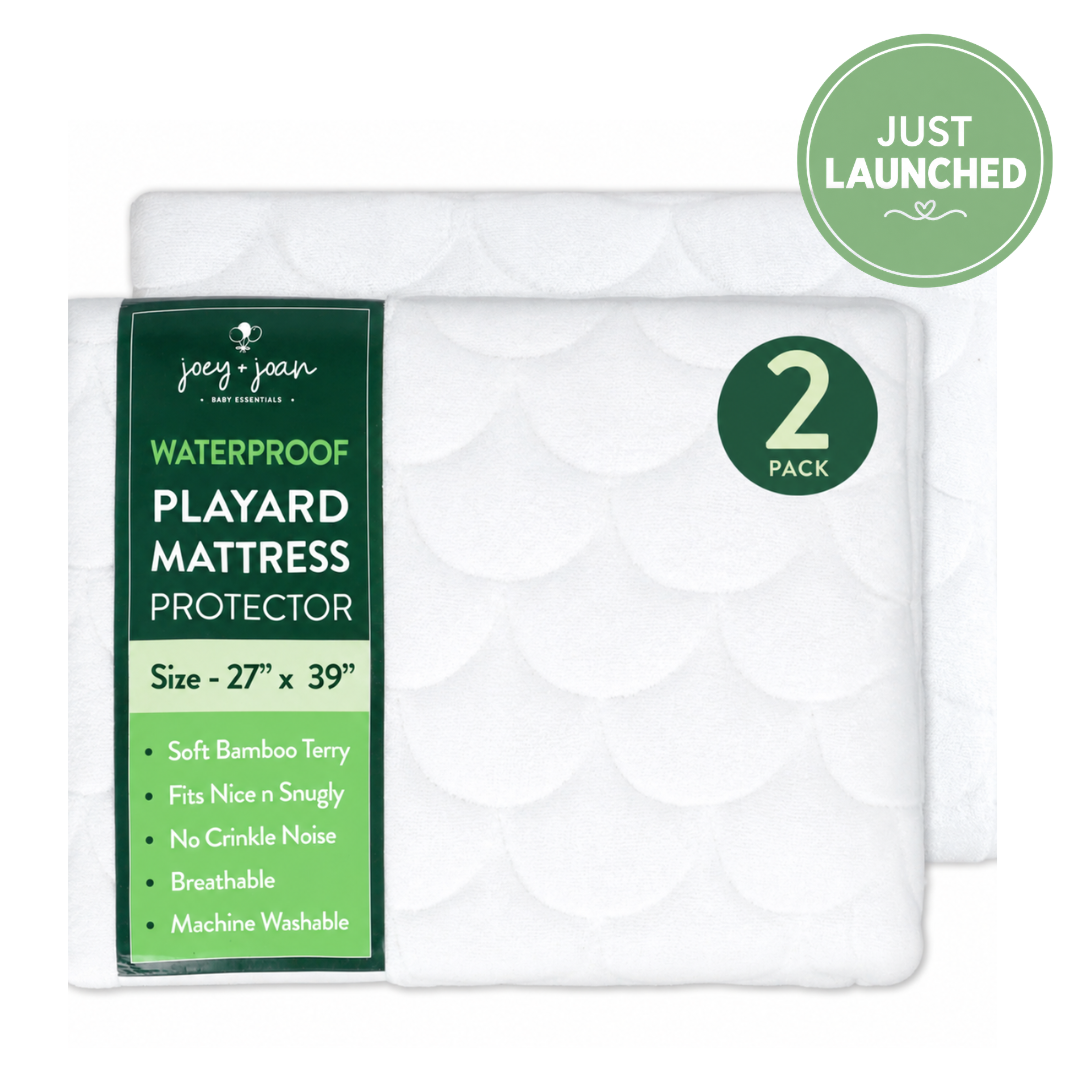 Waterproof Mattress Pad Cover for Graco Pack n Play Playard (27 x 39 inch) - 2 Pack