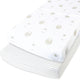 Cotton Jersey Changing Pad Covers (16 x 32 inch) - Stripes and Lamb (2 Pack)