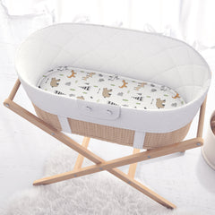 Cotton Jersey Bassinet Fitted Sheets – Woodlands