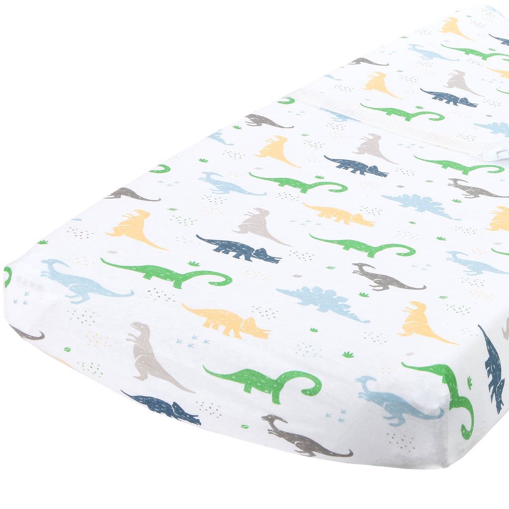 Cotton Jersey Changing Pad Covers – Dinosaurs