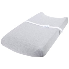 Cotton Jersey Changing Pad Covers, 2 Pack – Heather Grey
