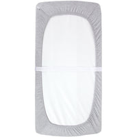 Cotton Jersey Changing Pad Covers (16 x 32 inch) - Heather Grey (2 Pack) (Copy)