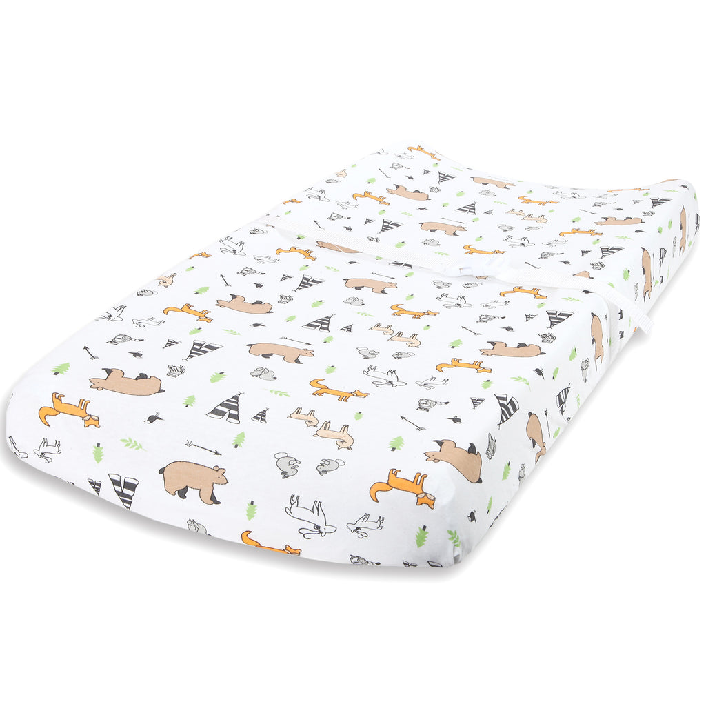 Cotton Jersey Changing Pad Covers – Woodlands
