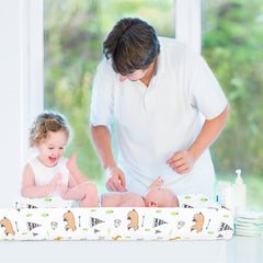 Cotton Jersey Changing Pad Covers – Woodlands