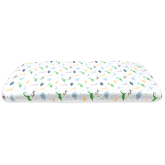 Cotton Jersey Fitted Playard Sheets – Dinosaurs