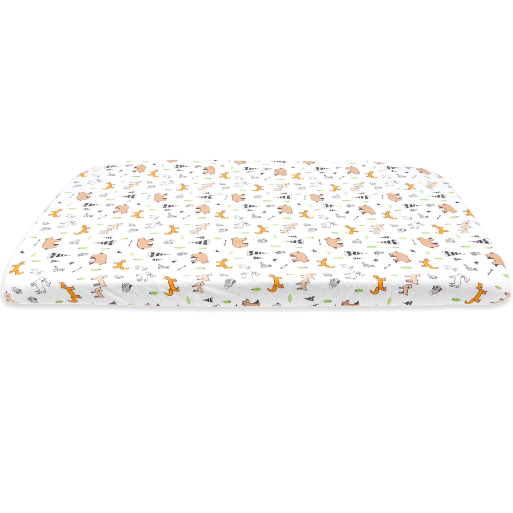 Cotton Jersey Fitted Playard Sheets – Woodlands