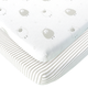 Fitted Sheets for Graco Pack n Play Playards (24 x 38 inch) - Stripes and Lamb (2 Pack)